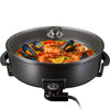 Elektrische Pizzapfanne 42cm x7cm 1500W | Partypfanne